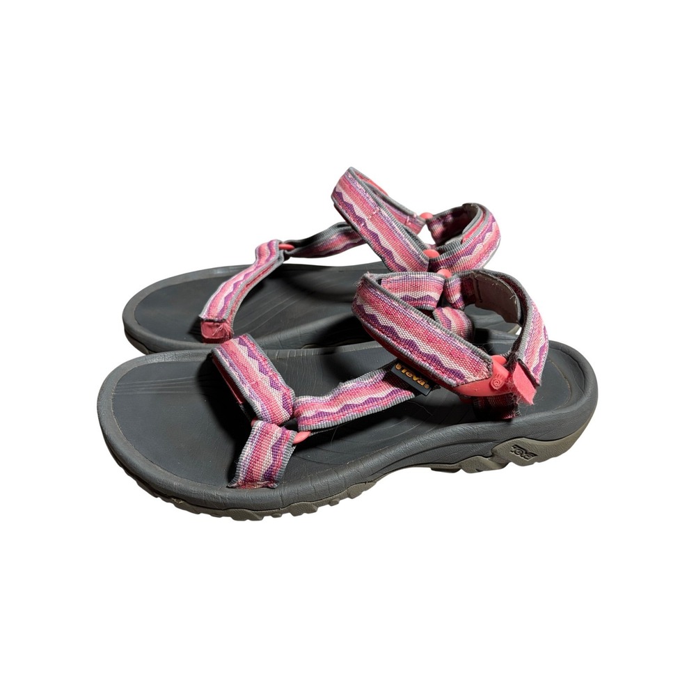 Teva Terra Fi Lite Womens 9 Pink Purple Geometric Sport Hiking Sandals Gorpcore